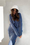 Folley Knit Jumper - DENIM