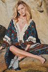Arcadia Tassel Dress - CINNAMON