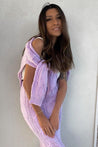 Folley Knit Skirt - LILAC
