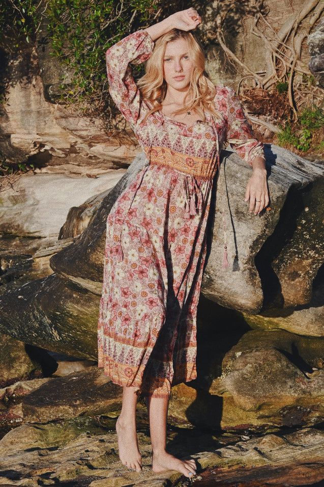 Wild Honey Gown - PLUM