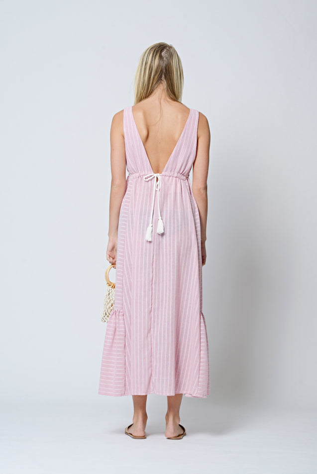 Day Light Maxi Dress - BLUSH