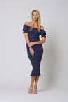 Sweetheart Dress - NAVY