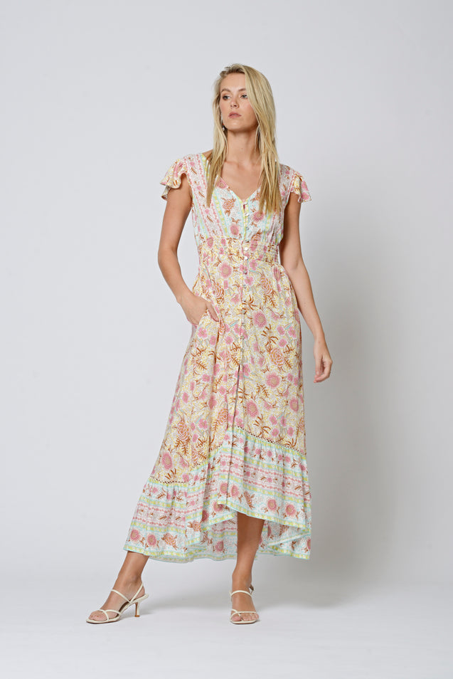 Palomino Dress - CORNSILK