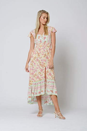 Palomino Dress - CORNSILK