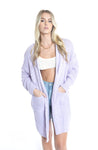 Crystal Heart Cardi - LILAC