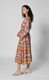 Field Of Gold Dress - PLUM
