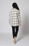 Check Coat - BEIGE