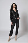 Leather Jacket - BLACK