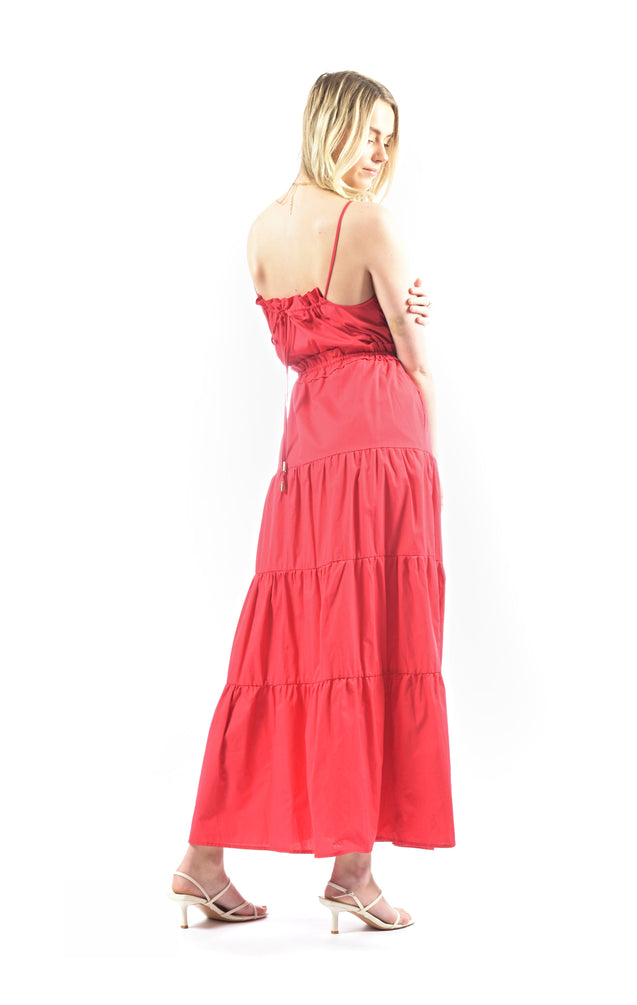 Dahlia Maxi Dress - RED