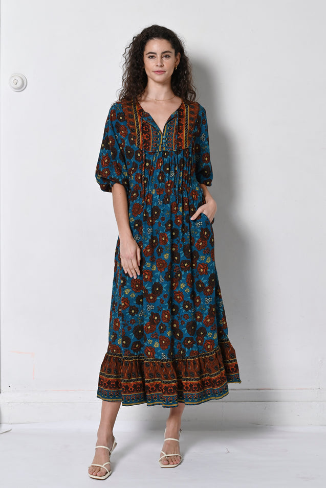Alina Dress - CINNAMON