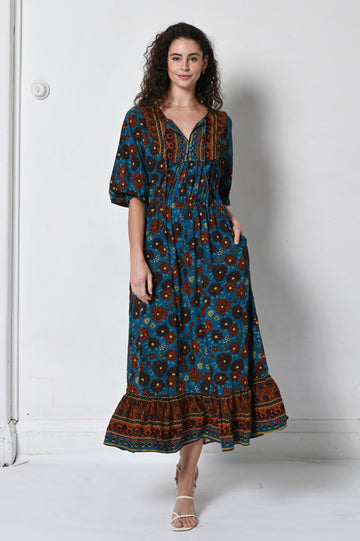Alina Dress - CINNAMON