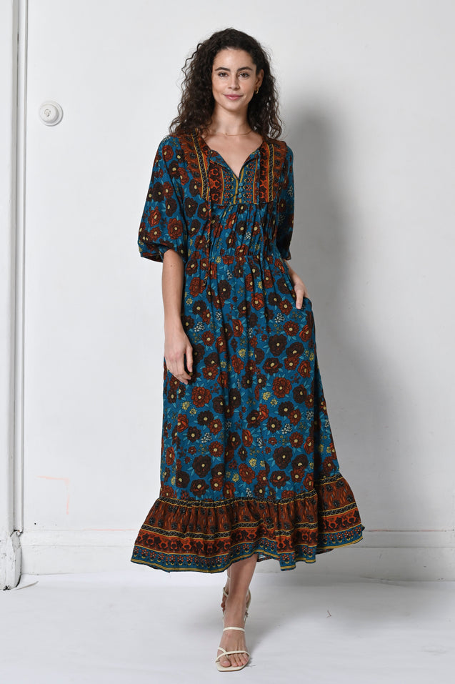 Alina Dress - CINNAMON