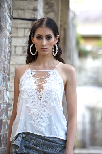 The Little Lair Top - WHITE