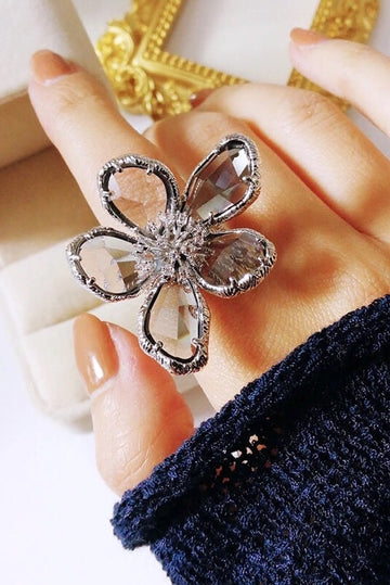 Golden Hour Ring - CRYSTAL
