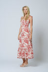 Delilah Midi Dress - VINTAGE ROSE