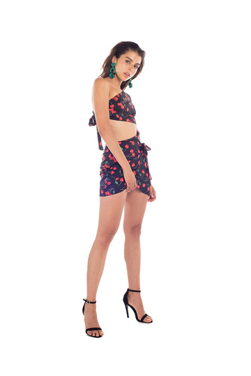 Cherry Lips Dress - MIDNIGHT