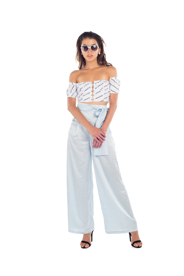 Marina Corset Top - WHITE