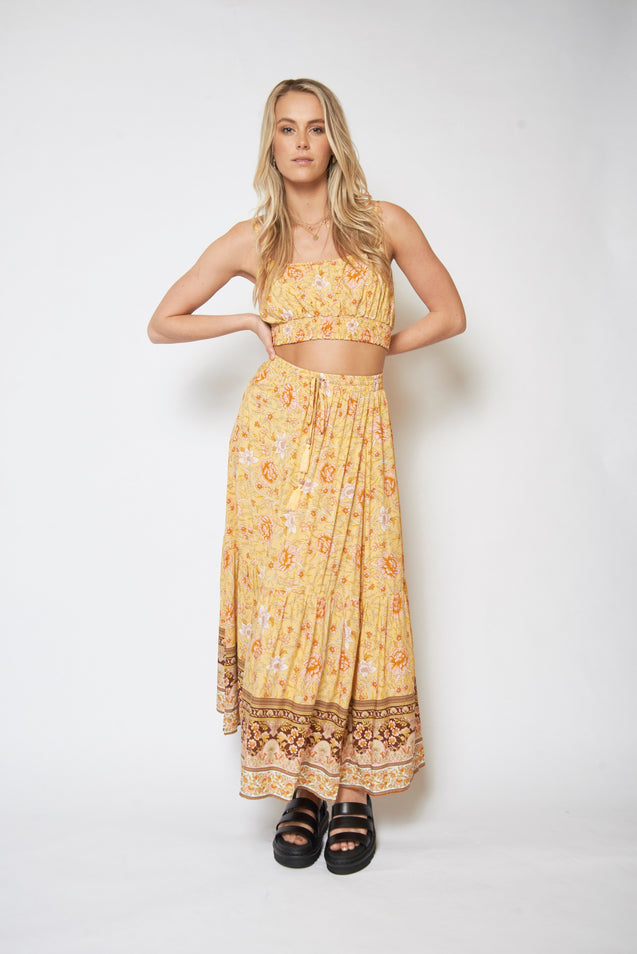 Ella Skirt Set - HONEY