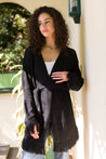 Love & Amore Cardigan - BLACK