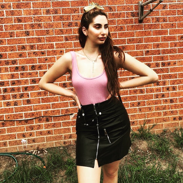 Stargirl Bodysuit - DUSTY ROSE