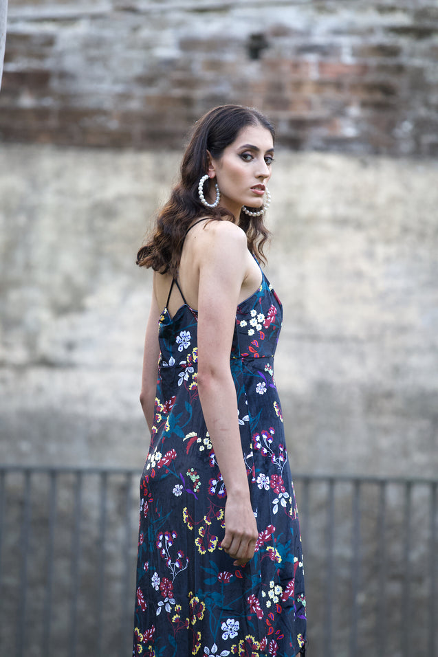 Fell In Tassel Dream Dress - BLACK