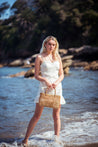 Ocean Princess Dress - STARK WHITE