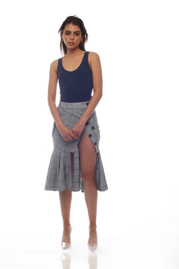 Stellar Skirt - BLUE GREY