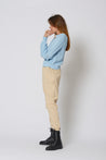 Sofia Knit Top - BLUE