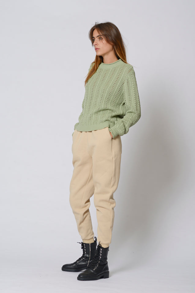 Sofia Knit Top - SAGE