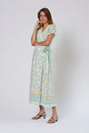 Teal Wrap Dress - ICE