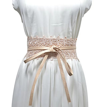 Lilian Wrap Belt - PEACH