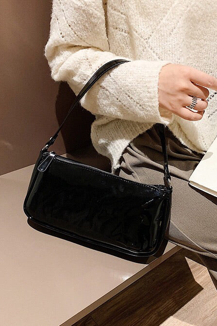 Jasmin Bag - GLOSSY BLACK