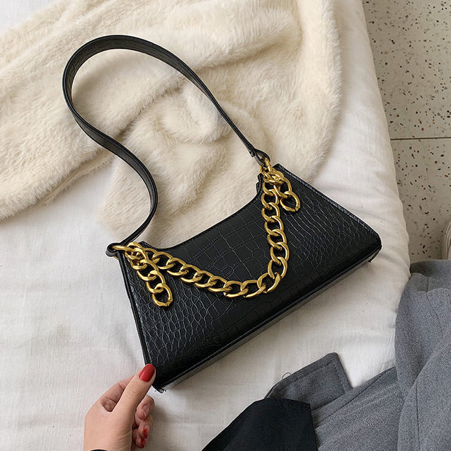 Gigi Chain Bag - BLACK