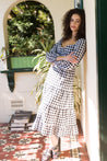 Gingham Dress - BLACK