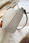 Jasmin Bag - CROC WHITE
