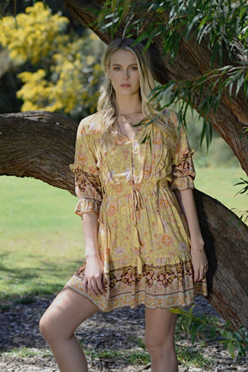 Sun Chaser Dress - HONEY