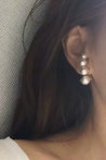 Twisted Earring - PEARL