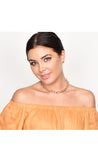 Rounded Link Chain Necklace - GOLD